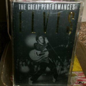 Elvis Presley Great Performance Mint Cassette - king jailhouse rock tennesse pop